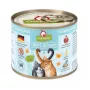 Mitrā kaķu barība Fox4Pets DeliCATessen Lasis un tītars 200 g — bezgraudu, bezglutēna, pilnvērtīga barība pieaugušiem kaķiem