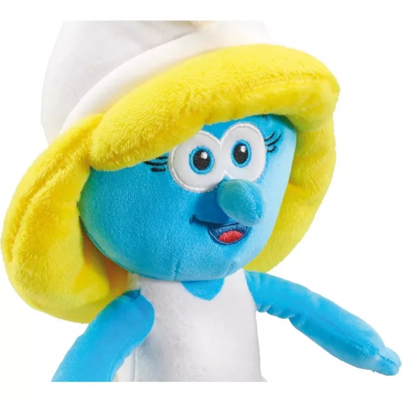 Plīša rotaļlieta schmidt spiele Smurfette (The Smurfs) — mīksta glāstāmā figūra, aptuveni standarta izmērs
