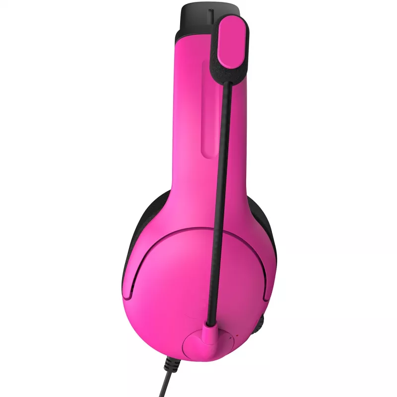 PDP PS5 & PC NEBULA ULTRA VIOLET AIRLITE VADĪTĀ AUSTIŅU KOMPLEKTS, Vadu, Spēļu, Austiņas, Melns, Rozā