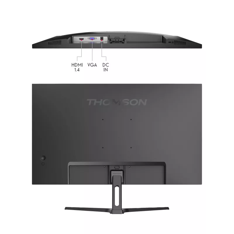 Monitors THOMSON M24FB2Y14 24 collas (61 cm) Full HD 1920x1080 VA LED, 14 ms, VESA, Melns
