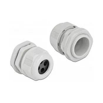 Kabeļu blīvslēgs DeLOCK 60382 Pelēka plastmasa 2 gab.