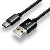 everActive USB-C kabelis 1 m - melns, pīts, ātrā uzlāde, 3A - CBB-1CB