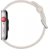 Huawei Watch Fit 3 - Alumīnija sakausējums - Viedpulkstenis ar siksniņu - Āda - Balts - Plaukstas locītavas izmērs: 120-190 mm - Displejs 4.6 cm (1.82) - Bluetooth