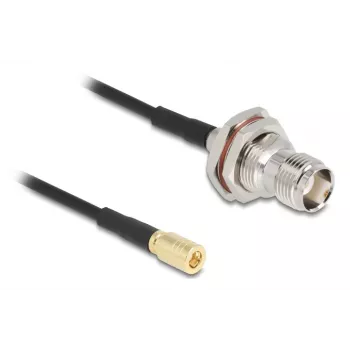 Delock antenas kabelis TNC ligzda uz SMB spraudni RG-174 20 cm (90724)