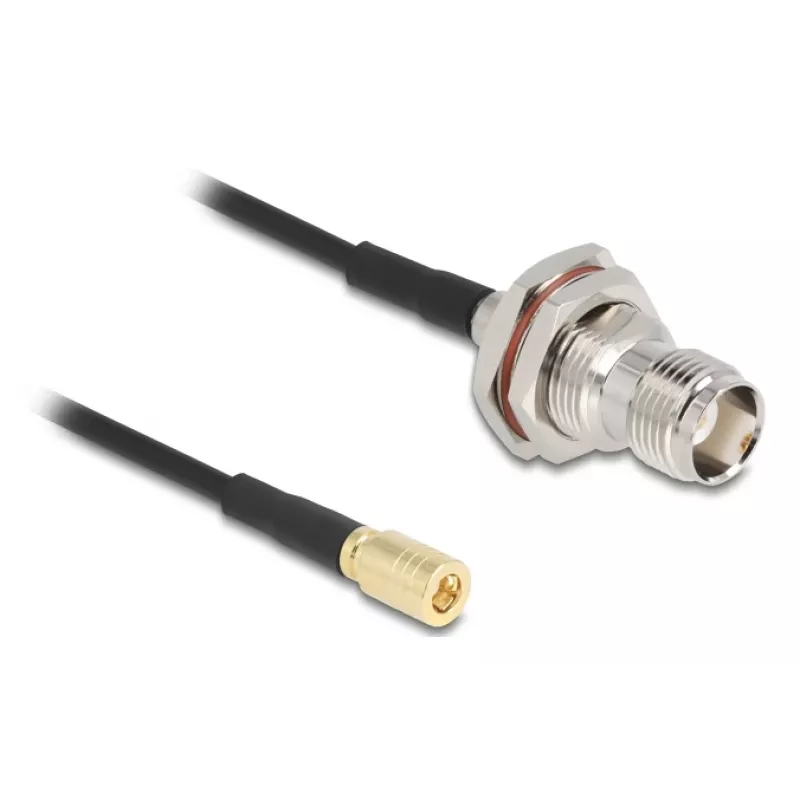 Delock antenas kabelis TNC ligzda uz SMB spraudni RG-174 20 cm (90724)