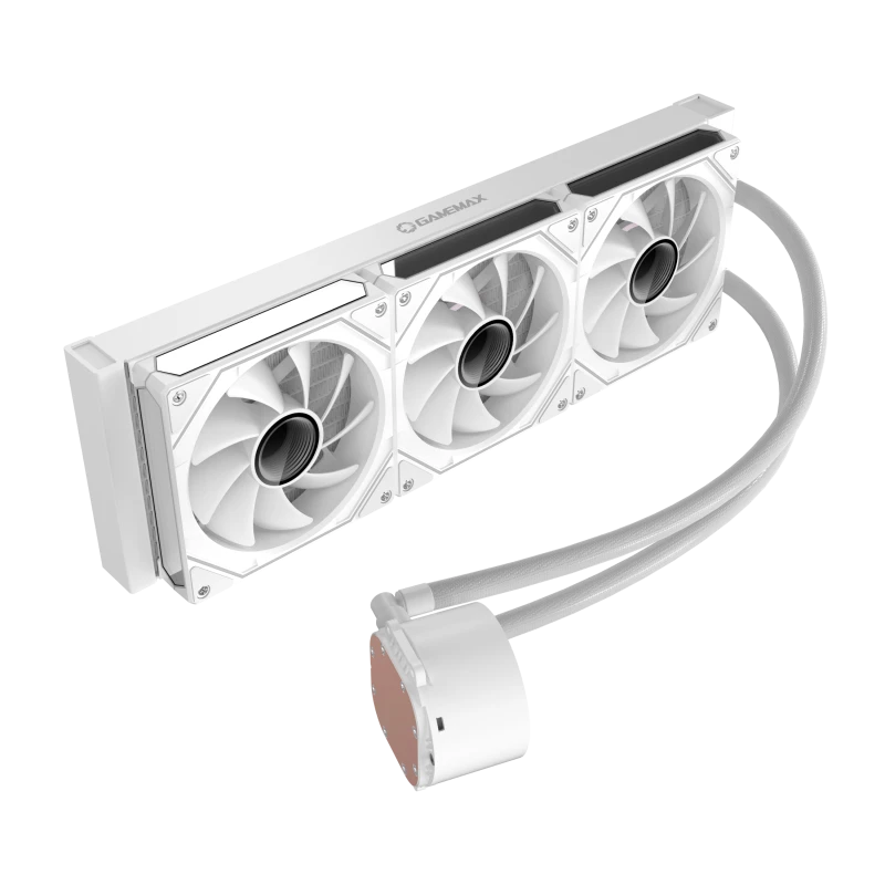 Gamemax | CPU Liquid cooler | ICEBURG 360 DIGITAL | balta