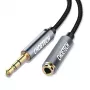 Audio palīgkabelis CHOETECH AUX001 3,5 mm tēviņš-mātīte, 2 m garš