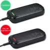 Qoltec ātrais lādētājs XIAOMI 36V elektrisko skrejriteņu un velosipēdu uzlādei | 42V | 2A | 8.0*8.0mm+pin | ūdensizturīgs + strāvas kabelis
