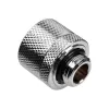 Alphacool Eiszapfen savienotājs taisns G1/4 collas AG uz 16/10mm - hromēts sudrabs