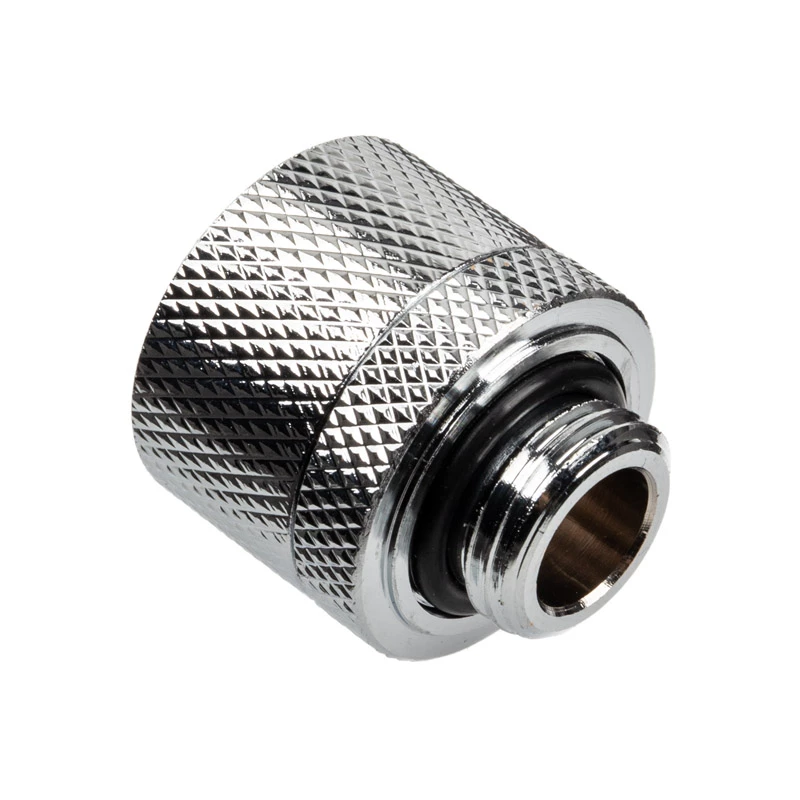 Alphacool Eiszapfen savienotājs taisns G1/4 collas AG uz 16/10mm - hromēts sudrabs