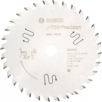 Bosch 2608642386 ripzāģa asmens 16,5 cm