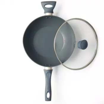 Wok panna Salter BW12267EU7 28 cm, nepiedegoša, piemērota indukcijai