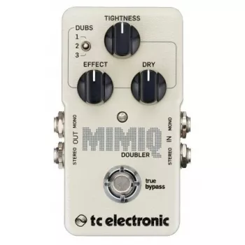 Ģitāras efektu pedālis TC Electronic Mimiq Doubler — kompakts True Bypass doublieris