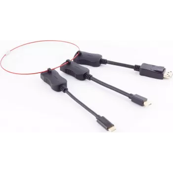 shiverpeaks HDMI-A adapteru komplekts, Displayport/ mini Displayport/ USB-C spraudnis, 4K60Hz (BS10-01020)