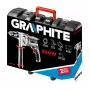 Pistol Grip Drill Graphite 58G728, 3000 RPM, Key Chuck, 1.3 cm