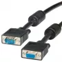 VGA kabelis ROLINE HQ 10m HD15 M - HD15 F