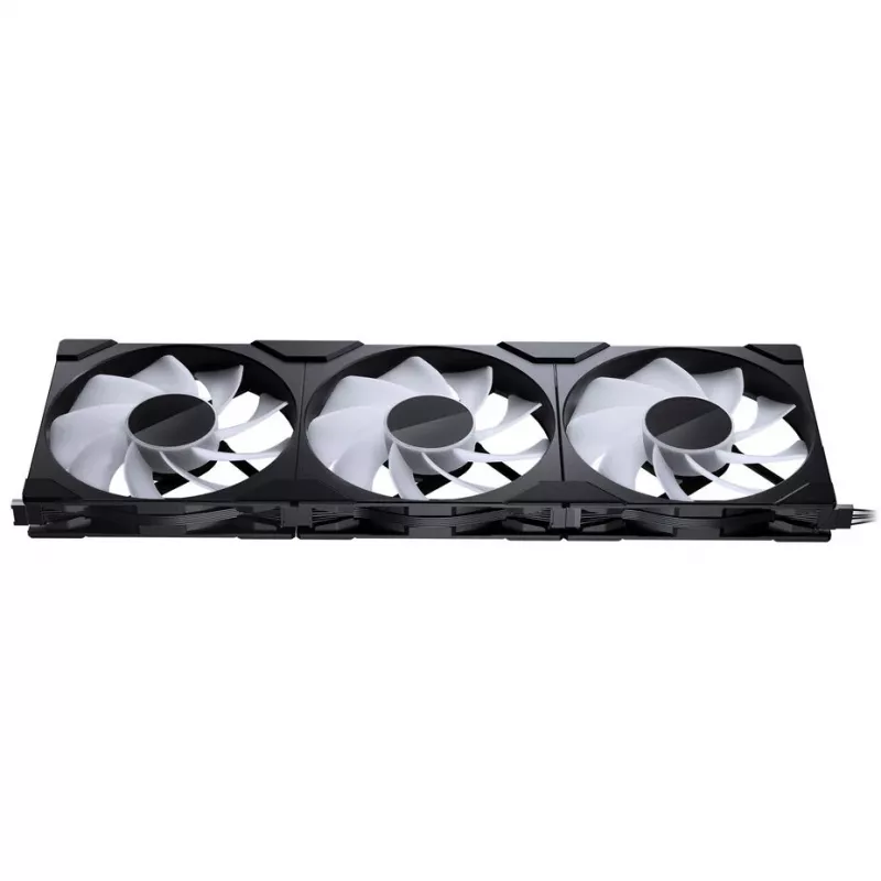 PHANTEKS NV-Series NV9 MK2 PC-Enclosure, EATX, DRGB, Tempered Glass - Melns & M25 Gen2 PWM D-RGB Fan 3er-Pack - Reverse Blade, 140mm, Melns + DRG