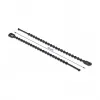 Beaded kabelis Tie DeLOCK 19566 L 100 x W 2.4 mm Melns 100 pieces