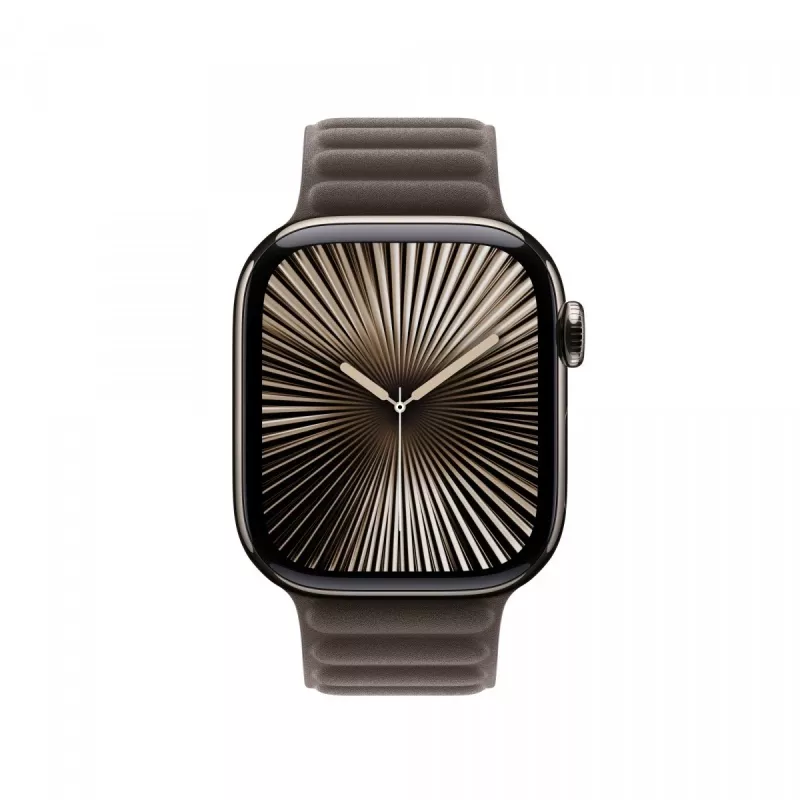 Siksniņa Apple 42mm tumši pelēkbrūna Magnetic Link M/L viedpulkstenim