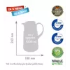 ROTPUNKT Termoss, 1,0 l, ristretto (melns)