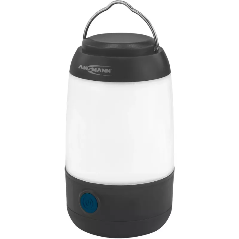 Ar baterijām darbināma kempinga laterna Ansmann Mini 230 lm LED Melns