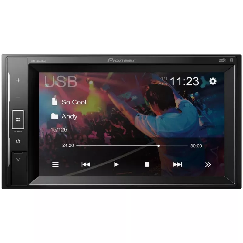 DMH-A240DAB Autoradio 2 DIN (Double-DIN), 50 vati (1026779)