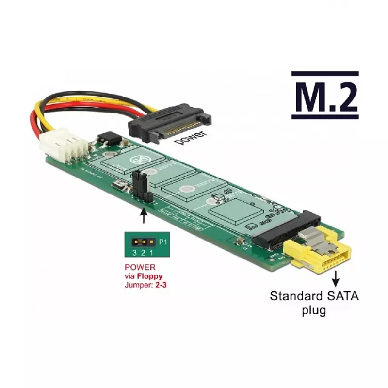Iekšējais M.2 adapteris DeLOCK 63917