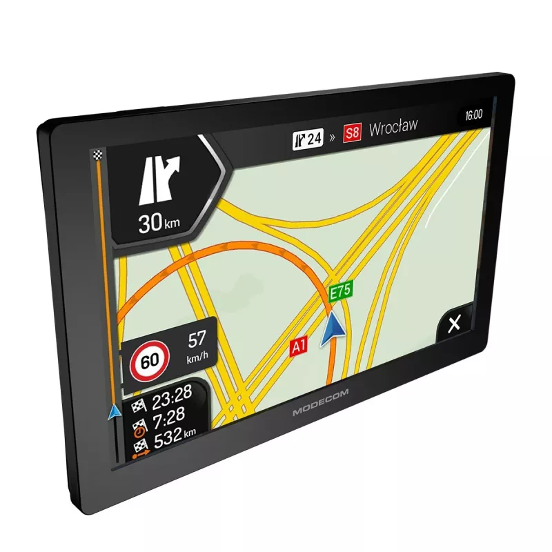 Modecom FreeWAY CX 9.0 auto navigācija ar iGO Navigation Truck, 1 gada atjauninājums