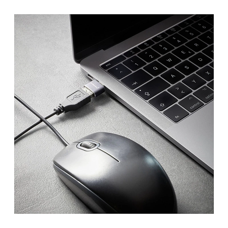 Intenso 3 gab. USB adapteris USB-A -> USB-C C480C Alumīnijs