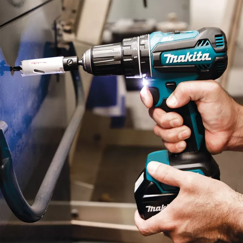 Makita DHP485Z urbjmašīna, bezatslēgas, 1,1 kg, melna, zila