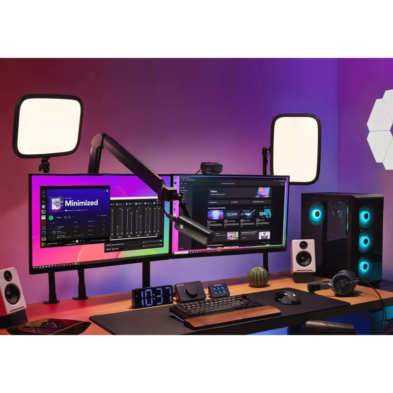 Elgato Facecam MK2 tīmekļa kamera, Full HD, HDR, ar kameras vadības programmatūru, melna