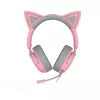 Austiņas Razer Kraken Kitty V3 X — vadu USB Type-A, uz auss, 20–28 kHz, 1,3 m kabelis, rozā