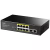 Cudy FS1010P tīkla slēdzis Fast Ethernet (10/100) Power over Ethernet (PoE) Melns