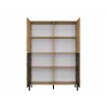 KAMARO 4DK plāns/GŁ ozols ARTISAN DISPLAY CABINET