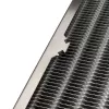 Radiators Aqua-Computer airplex radical 4/360 — Alumīnijs/Varš/Nerūsējošais tērauds, 400×140×73 mm
