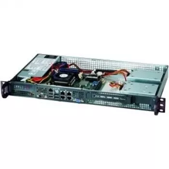 Datora korpuss Supermicro CSE-505-203B Rack (1U) Melns