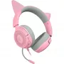 Austiņas Razer Kraken Kitty V3 X — vadu USB Type-A, uz auss, 20–28 kHz, 1,3 m kabelis, rozā