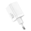 Baseus Super Si Pro Quick Charger USB + USB-C 30W (balts)