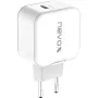nevox 20W USB-C PD lādētājs balts strāvas adapteris