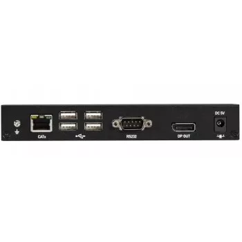 Melnsbox Kvm Extender Catx - 4K SH DP USB 2.0 Serial Audio Local Video