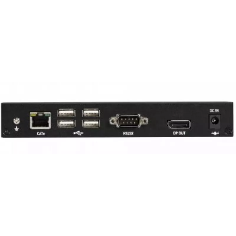 Melnsbox Kvm Extender Catx - 4K SH DP USB 2.0 Serial Audio Local Video