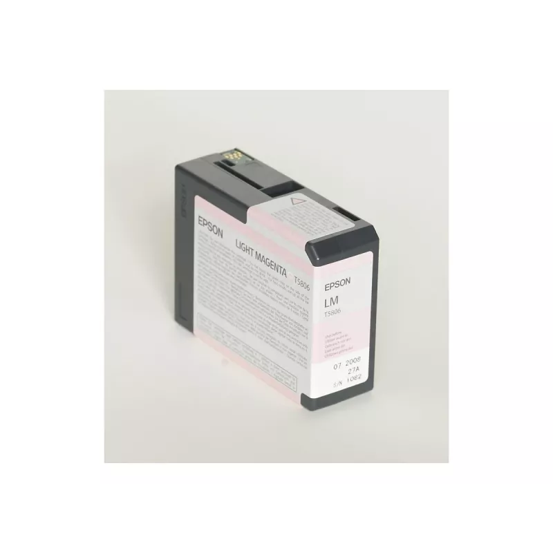 Epson Singlepack Light fuksīna T580600, Gaiši fuksīna, Pigmenta bāzes tinte, 80 ml, 1 gab.