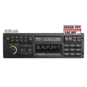 Auto radio BLAUPUNKT Frankfurt RCM 82 4x50W Bluetooth – 1-DIN, 4 × 50 W izeja, Bluetooth savienojums