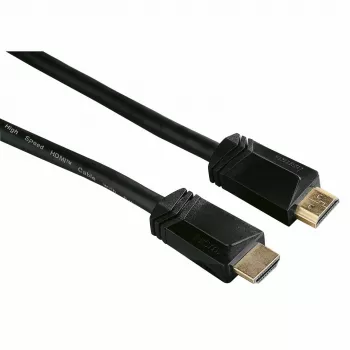 Hama HDMI/HDMI, 3 m HDMI kabelis HDMI Type A (standarta) melns