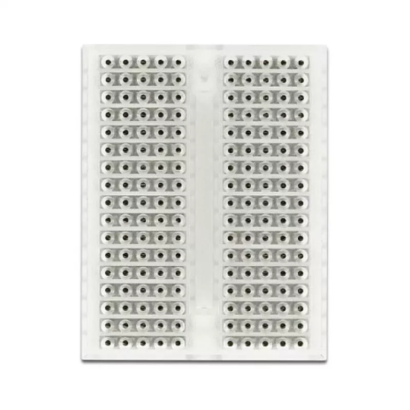 Breadboard DELOCK 18323 — caurspīdīga plastmasa, 36×46×10 mm