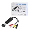 LogiLink USB 2.0 a/V Grabber. USB a/M Zu 3xCinch + MiniDIN5/F. Melns