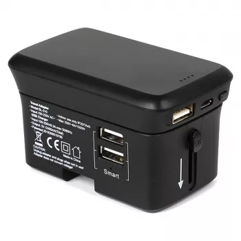 Lādētājs iekštelpām un ārā RealPower TravelCharge-4k