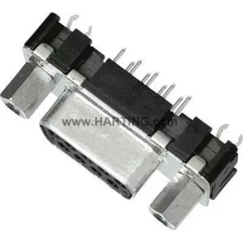 Vadu savienotājs D-Sub 2 Harting 09 66 251 6513
