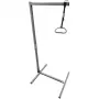 Gultas stienis MDH LIFT SQUARE POLE regulējamā augstumā, tērauds, gaiši pelēks, augstums 1720 mm, dziļums 830 mm, platums 750 mm