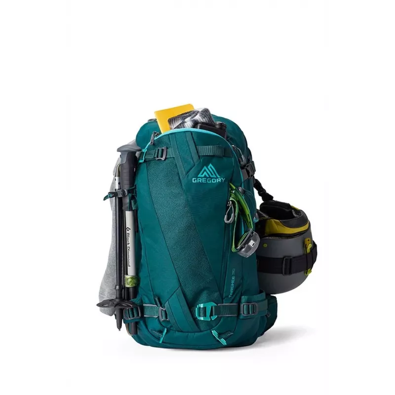 Gregory Targhee sieviešu pārgājienu mugursoma 30 L XS/S zaļa